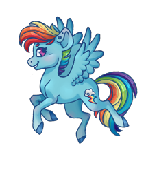 Size: 1700x2000 | Tagged: safe, artist:twixyamber, rainbow dash, pegasus, pony, g4, female, looking at you, mare, simple background, solo, transparent background