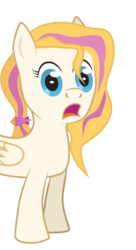 Size: 326x600 | Tagged: safe, artist:hotkinkajou, oc, oc only, oc:bombshell, pegasus, pony, reaction image, shocked, simple background, solo, transparent background