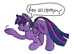Size: 1313x949 | Tagged: safe, artist:dinexistente, twilight sparkle, alicorn, pony, g4, dialogue, face down ass up, female, implied starlight glimmer, mare, scene interpretation, simple background, solo, transparent background, twilight sparkle (alicorn)