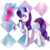 Size: 894x894 | Tagged: safe, artist:ghostlymarie, rarity, pony, unicorn, g4, female, levitation, looking up, magic, mare, simple background, smiling, solo, telekinesis, transparent background