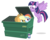 Size: 1000x800 | Tagged: safe, artist:dm29, applejack, rainbow dash, twilight sparkle, alicorn, earth pony, pegasus, pony, g4, dumpster, female, flying, mare, simple background, transparent background, twilight sparkle (alicorn)