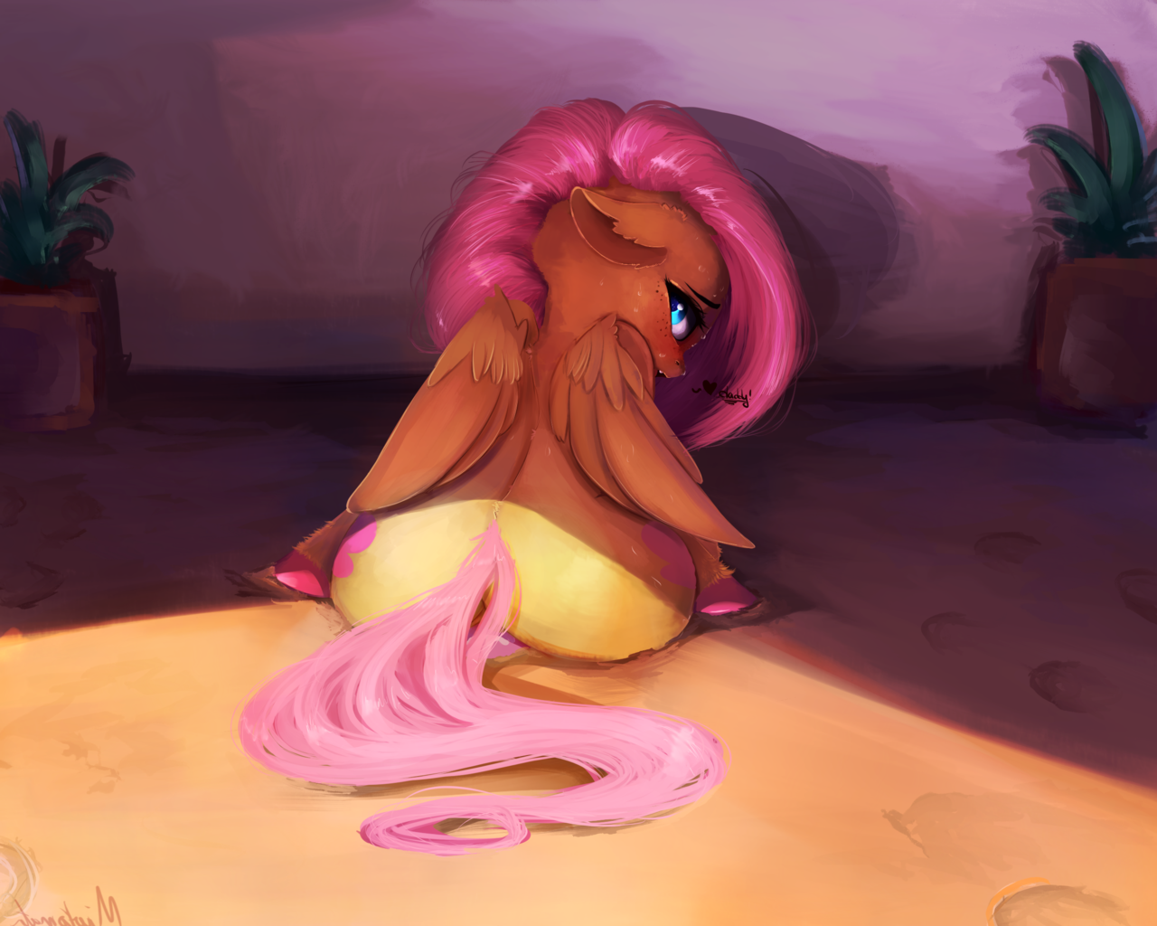 #1648947 - dead source, explicit, artist:miokomata, fluttershy, pegasus, po...