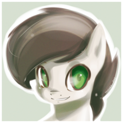 Size: 1000x1000 | Tagged: safe, artist:derpiihooves, oc, oc only, pony, bust, portrait, simple background, solo
