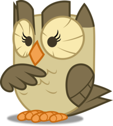 Size: 4472x5000 | Tagged: safe, artist:dashiesparkle, owlowiscious, bird, owl, g4, just for sidekicks, absurd resolution, animal, male, simple background, solo, transparent background, vector