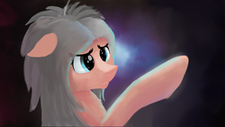 Size: 2199x1237 | Tagged: safe, artist:gearsyseptima, oc, oc only, oc:gearsy septima, pegasus, pony, bust, female, mare, pointing, simple background, solo, sticker, transparent background