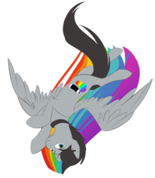 Size: 1324x1518 | Tagged: safe, artist:beardie, oc, oc only, oc:spectrum storm, pegasus, pony, simple background, solo, transparent background