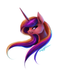 Size: 1631x1900 | Tagged: safe, artist:yummiestseven65, princess cadance, pony, g4, female, mare, simple background, smiling, solo, transparent background