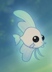 Size: 368x515 | Tagged: safe, screencap, angelfish, fish, tropical fish, g4, my little pony: the movie, cropped, solo, underwater