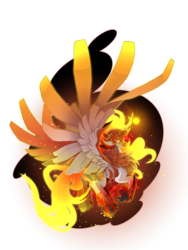 Size: 3000x4000 | Tagged: safe, artist:taiga-blackfield, daybreaker, hippogriff, g4, female, helmet, large wings, looking at you, simple background, solo, species swap, transparent background, wings