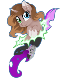 Size: 1200x1500 | Tagged: safe, artist:theartsyemporium, oc, oc only, oc:scuff, changeling, disguise, disguised changeling, heterochromia, photoshop, simple background, solo, sticker, transformation, transparent background
