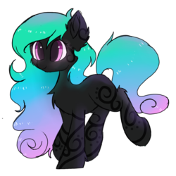 Size: 1400x1400 | Tagged: safe, artist:heddopen, oc, oc only, earth pony, pony, coat markings, female, mare, simple background, solo, swirly markings, tattoo, white background