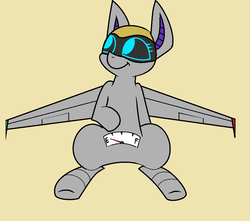 Size: 1068x942 | Tagged: safe, artist:pencil bolt, oc, oc only, oc:airpon, original species, plane pony, pony, belly, cute, female, looking up, plane, sitting, smiling, solo, wings