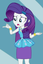 Size: 443x661 | Tagged: safe, screencap, rarity, display of affection, equestria girls, g4, my little pony equestria girls: better together, clothes, cropped, female, pencil skirt, rarity peplum dress, skirt, solo