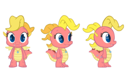 Size: 872x486 | Tagged: safe, artist:gamerspax, dragon, barely pony related, cassie (dragon tales), dragon tales, simple background, solo, style emulation, transparent background