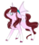 Size: 3025x3489 | Tagged: safe, artist:crazllana, oc, oc only, oc:sugarcoat swirl, bat pony, butterfly, pony, female, high res, mare, simple background, solo, transparent background