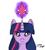 Size: 497x554 | Tagged: safe, artist:lobonox1313, twilight sparkle, pony, unicorn, g4, cutie mark