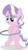 Size: 2224x3902 | Tagged: safe, artist:felix-kot, edit, editor:slayerbvc, vector edit, diamond tiara, pony, g4, the cutie pox, accessory-less edit, bipedal, female, filly, high res, loop-de-hoop, missing accessory, simple background, solo, transparent background, vector