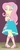 Size: 826x2100 | Tagged: safe, screencap, fluttershy, equestria girls, fluttershy's butterflies, g4, my little pony equestria girls: better together, beautiful, clothes, cropped, cute, dress, eyes closed, eyeshadow, feet, female, fluttershy boho dress, geode of fauna, legs, magical geodes, makeup, nervous, sandals, solo