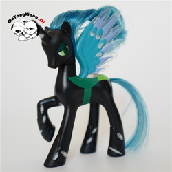 Size: 800x800 | Tagged: safe, queen chrysalis, changeling, g4, brushable, toy