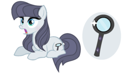 Size: 1263x754 | Tagged: safe, artist:flowerdreamshy, oc, oc only, oc:lapis pie, earth pony, pony, base used, female, mare, parent:marble pie, parent:silver shill, parents:marbleshill, prone, simple background, solo, transparent background