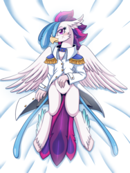 Size: 1500x2000 | Tagged: safe, artist:vavacung, queen novo, classical hippogriff, hippogriff, g4, my little pony: the movie, body pillow, body pillow design, female, solo
