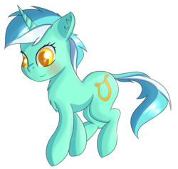Size: 1370x1304 | Tagged: safe, artist:brok-enwings, lyra heartstrings, pony, unicorn, g4, blushing, chest fluff, female, mare, simple background, smiling, solo, transparent background