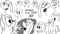 Size: 3840x2160 | Tagged: safe, artist:teletom, oc, oc only, :p, angry, blushing, cartoon, cigarette, cross-eyed, excited, expressions, facial expressions, happy, high res, hollow, joy, scared, screaming, shy, silly, smug, tongue out, wtf