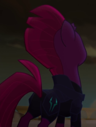 Size: 519x692 | Tagged: safe, screencap, tempest shadow, pony, g4, my little pony: the movie, butt, cropped, female, plot, solo