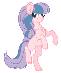 Size: 734x882 | Tagged: safe, artist:deerloud, oc, oc only, earth pony, pony, chest fluff, female, mare, rearing, simple background, solo, white background