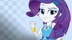 Size: 1271x712 | Tagged: safe, rarity, equestria girls, g4, my little pony equestria girls: better together, choose rarity, cute, cyoa, female, geode of shielding, magical geodes, raised eyebrow, solo