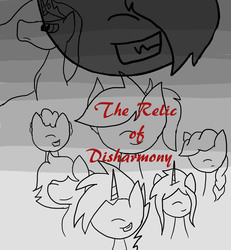 Size: 1500x1623 | Tagged: safe, artist:necrokuma, oc, comic:the relic of disharmony, alternate timeline, comic series, original art