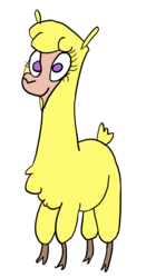 Size: 1539x2935 | Tagged: safe, artist:bigsneks, paprika (tfh), alpaca, them's fightin' herds, community related, female, simple background, solo, transparent background