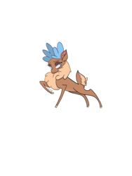 Size: 5400x7200 | Tagged: safe, artist:foxsystem12, velvet (tfh), deer, reindeer, them's fightin' herds, absurd resolution, community related, fluffy, simple background, transparent background