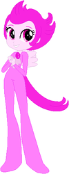 Size: 195x486 | Tagged: safe, artist:selenaede, artist:user15432, human, pixie, equestria girls, g4, barely eqg related, base used, bodysuit, cepia llc, crossover, equestria girls style, equestria girls-ified, humanized, of dragons fairies and wizards, pink, pink eyes, pink hair, pink pixie, pink skin, pink tail, pixie wings, solo, tailed humanization, winged humanization, wings