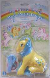 Size: 409x634 | Tagged: safe, photographer:sosilver, bubbles (g1), g1, official, french, irl, italy, photo, toy