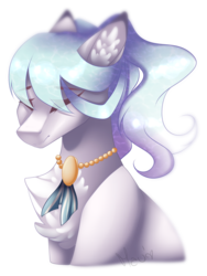 Size: 1104x1468 | Tagged: safe, artist:mauuwde, oc, oc only, pony, bust, chest fluff, female, mare, portrait, simple background, solo, transparent background