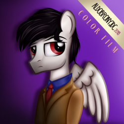 Size: 3000x3000 | Tagged: safe, artist:aldobronyjdc, oc, oc only, pegasus, pony, clothes, colt, commission, high res, male, solo