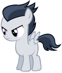 Size: 619x732 | Tagged: safe, artist:jawsandgumballfan24, edit, rumble, pegasus, pony, g4, angry, colt, cute, foal, male, rumblebetes, simple background, solo, transparent background, vector