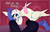 Size: 3132x2028 | Tagged: safe, artist:dragonpone, derpibooru exclusive, oc, oc only, oc:anon, oc:rare, human, pony, unicorn, bootleg, carpet, couch, dialogue, duo, fanfic, fanfic art, female, heterochromia, high res, human male, legs, looking up, lying down, male, mare, mismatched eyes, offscreen character, on side, open mouth, pov, sitting, smiling