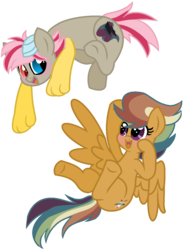 Size: 966x1304 | Tagged: safe, artist:leanne264, oc, oc only, oc:star dash, hybrid, pegasus, pony, offspring, parent:quibble pants, parent:rainbow dash, parents:quibbledash, simple background, transparent background