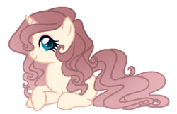 Size: 1013x654 | Tagged: safe, artist:pandemiamichi, oc, oc only, pony, unicorn, female, magical lesbian spawn, mare, offspring, parent:fluttershy, parent:rarity, parents:flarity, prone, simple background, solo, transparent background