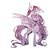 Size: 775x752 | Tagged: safe, artist:murai shinobu, philomena, princess celestia, alicorn, phoenix, pony, g4, duo, eyes closed, female, mare, pet, simple background, white background