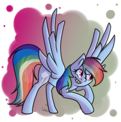 Size: 272x274 | Tagged: safe, artist:0darky0, rainbow dash, pegasus, pony, g4, female, simple background, solo, transparent background