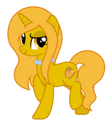 Size: 1024x1161 | Tagged: safe, artist:limedreaming, oc, oc only, oc:golden lust, pony, simple background, solo, transparent background