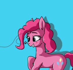 Size: 608x582 | Tagged: safe, artist:tincantim, pinkie pie, fly, pony, g4, female, solo