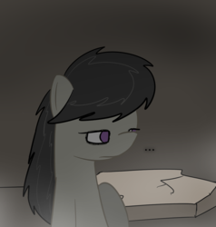 Size: 706x743 | Tagged: safe, artist:erthilo, octavia melody, earth pony, pony, ask octavia, g4, ..., ask, discorded, female, mare, no pupils, solo