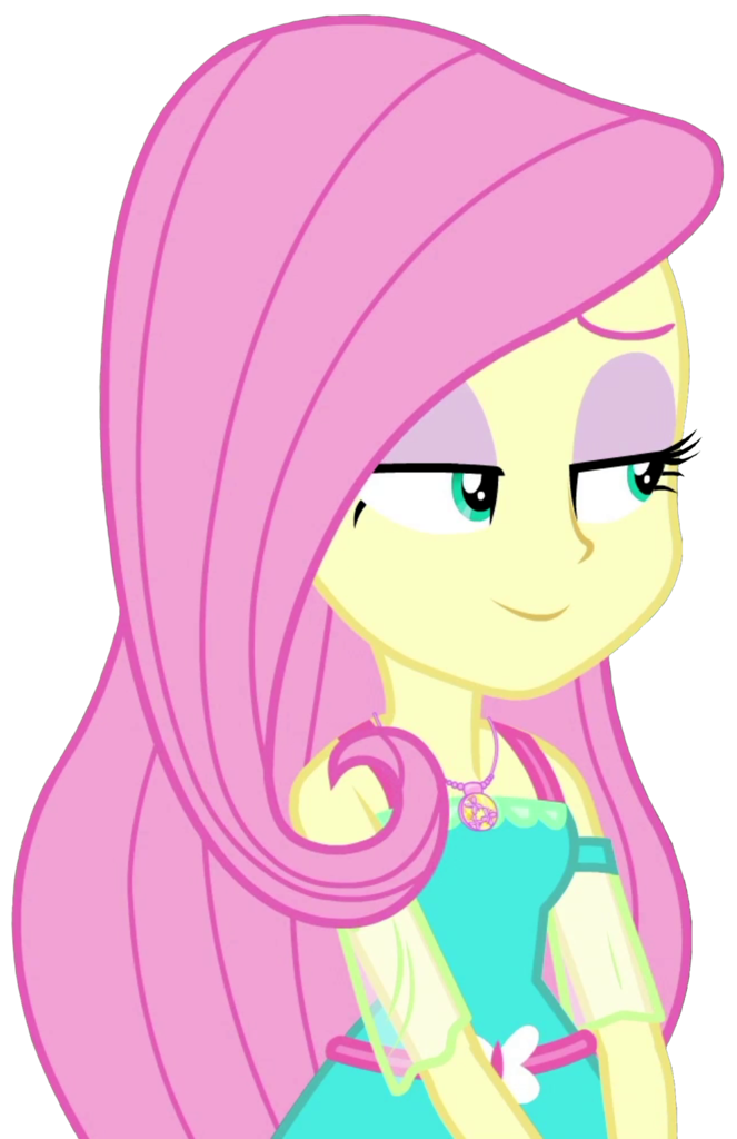 #1676833 - safe, artist:thebarsection, fluttershy, equestria girls