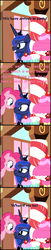 Size: 692x3382 | Tagged: safe, artist:totallynotabronyfim, pinkie pie, princess luna, g4, comic, royal we, sugarcube corner