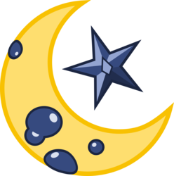 Size: 4000x4026 | Tagged: safe, artist:binkyt11, oc, oc:ruth lust, .svg available, commission, cutie mark, cutie mark only, gem, inkscape, moon, simple background, stars, svg, transparent background, vector