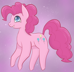 Size: 917x900 | Tagged: safe, artist:psychoticminkiepie, pinkie pie, earth pony, pony, g4, abstract background, female, mare, solo